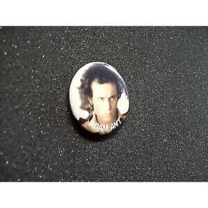 Adam And The Ants Badge Post-Punk New Wave Button Pin 1980s Original Vintage